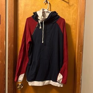 Ampersand Ave double hood sweatshirt 2x